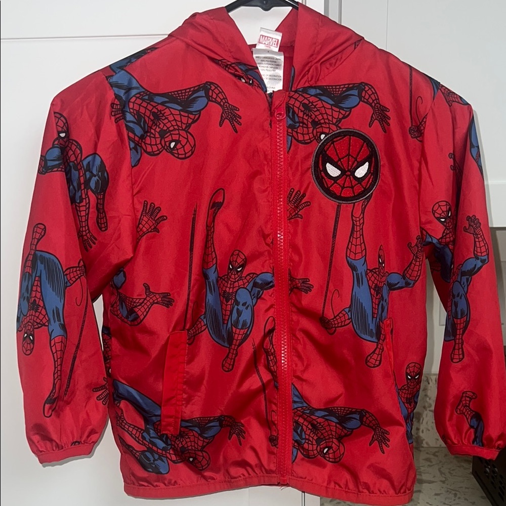 Marvel Red and Blue Spider-Man Jacket